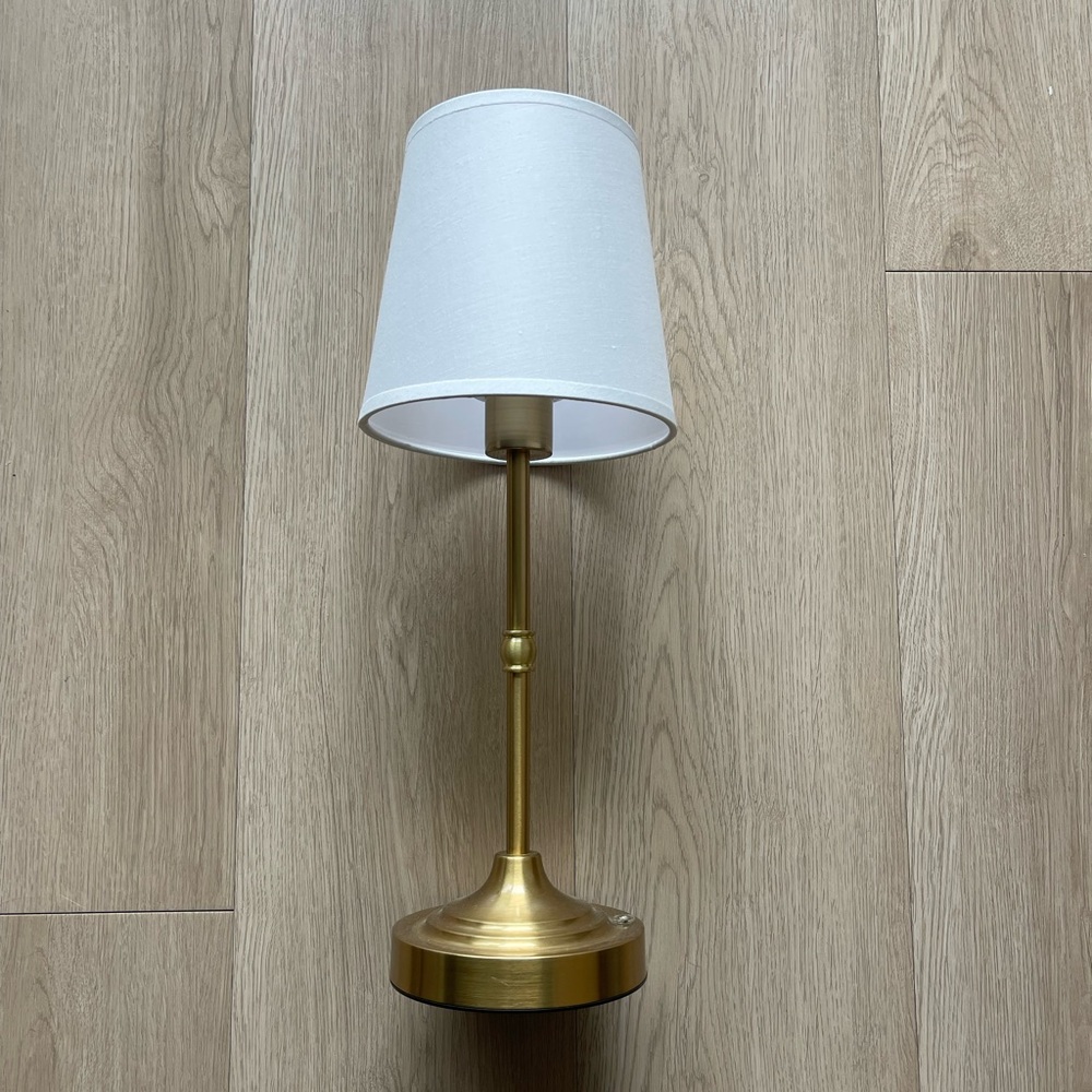 Brass Cordless Table Lamp